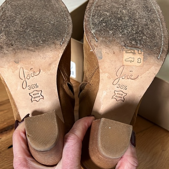 JOIE Dalton suede bootie in color Whiskey size 36,5 - Picture 7 of 11